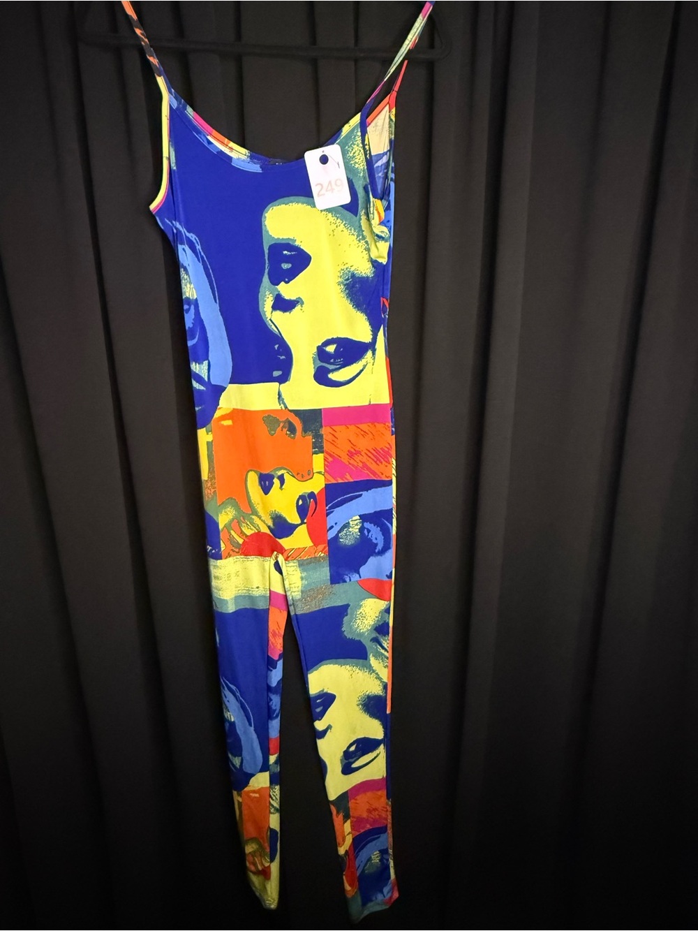 Multicolor Pop Art One-Piece Jumpsuit
